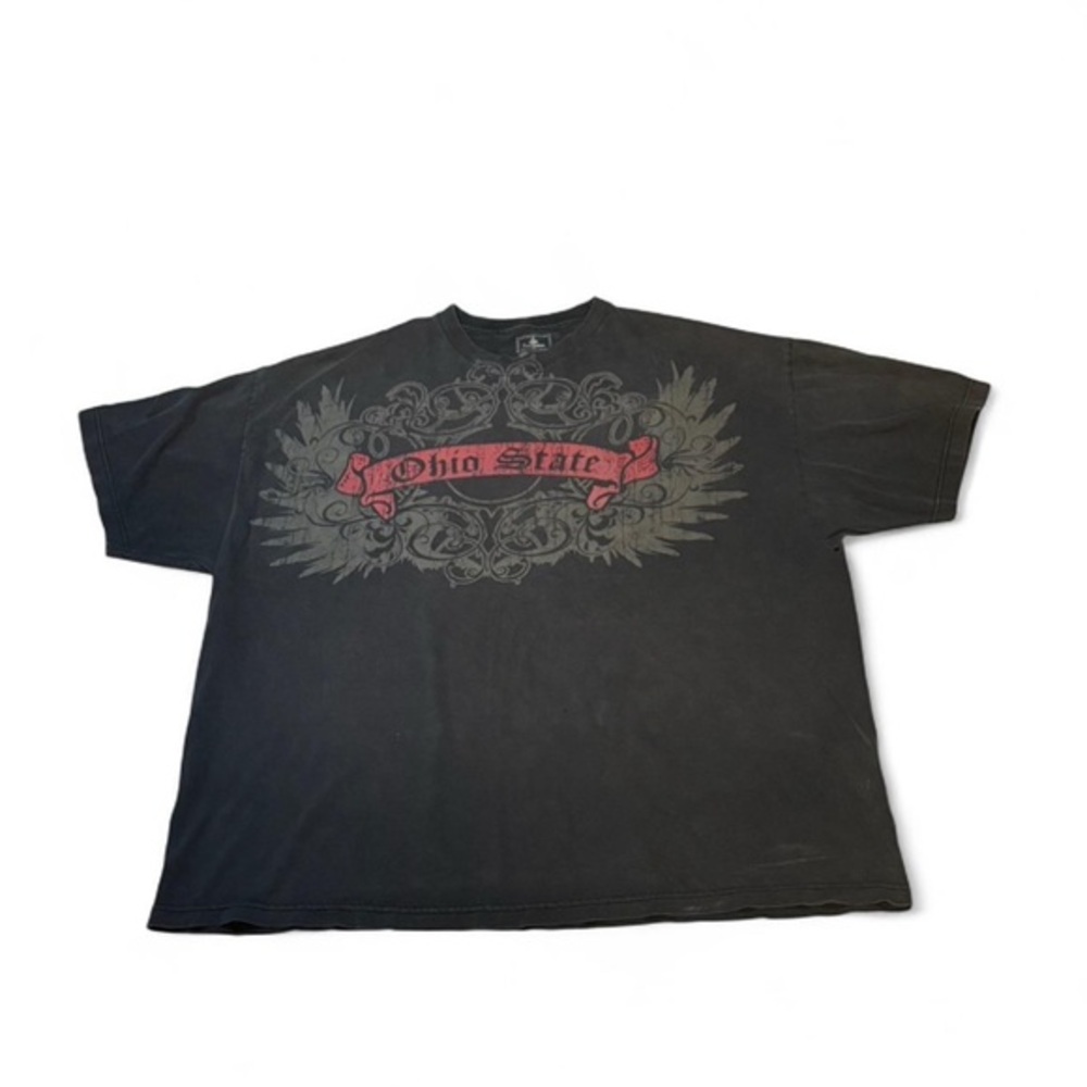 Footlocker Ohio State Black Graphic Short sleeve T-Shirt